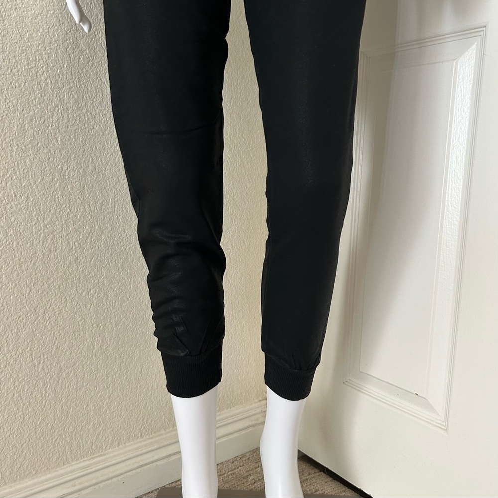 Revolve - Benjamin Jay Raven Wax Coated Jogger pants iBlack Wax- size XS - Picture 3 of 11